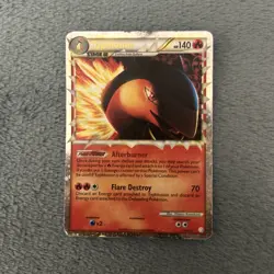 TYPHLOSION 110/123 RARE PRIME HEARTGOLD & SOULSILVER POKEMON MP - Image 1