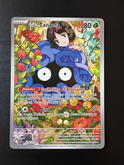 Pokemon Ascended Heroes TCG Erika’s Tangela 218/217 Illustration Rare NM - Image 1
