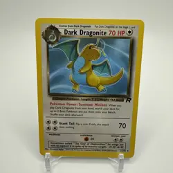 Dark Dragonite 22/82 Team Rocket Regular Pokemon Card +++ Non Holo - Image 1