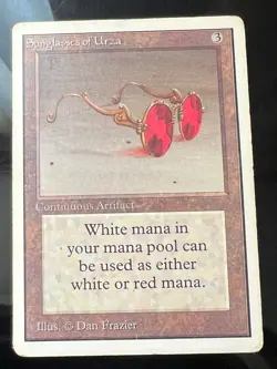 Magic the Gathering MTG Unlimited Sunglasses of Urza MP (Beta Bob) - Image 1