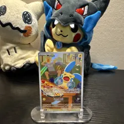 The Pokemon Company Minun 194/182 SV04 Paradox Rift 70 HP Holo Illustration Rar… - Image 1