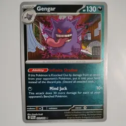 Gengar 050/088 Rare Perfect Order Pokemon Reverse Holo Near Mint - Image 1