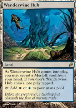 Wanderwine Hub Magic mtg NM-Mint, English Lorwyn x1 - Image 1