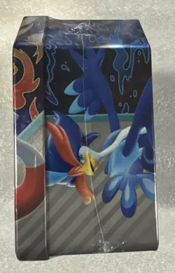 Pokemon Paldea Partners Tin (Skeledirge EX) FACTORY SEALED 5 Packs+promo - Image 2
