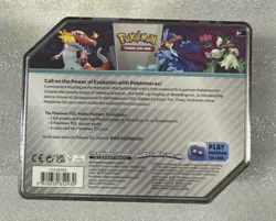 Pokemon Paldea Partners Tin (Quaquaval EX) FACTORY SEALED 5 Packs+promo - Image 3