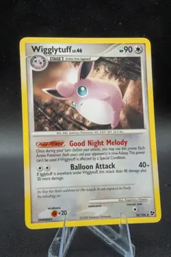 Pokemon TCG Wigglytuff 32/106 Great Encounters Normal MP See Photo Of Back MP + - Image 1