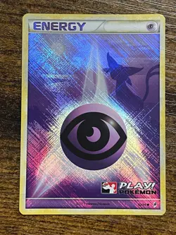 2011 Pokemon Psychic Energy Call of Legends Espeon Silhouette Play Stamped NM - Image 1