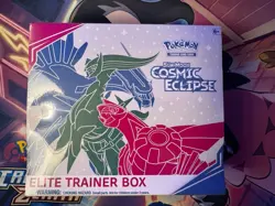 Pokemon TCG Sun & Moon Cosmic Eclipse Elite Trainer Box ETB Factory Sealed New - Image 1