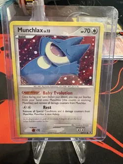 Nintendo Munchlax Rising Rivals 69/111 Regular Common HP70 2009 EN - Image 1