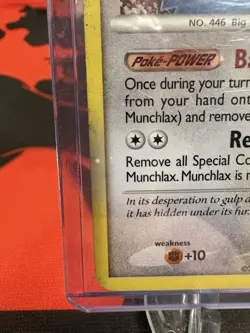 Nintendo Munchlax Rising Rivals 69/111 Regular Common HP70 2009 EN - Image 5