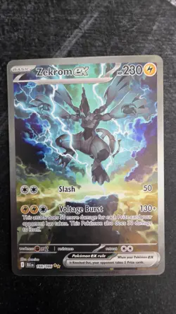 Pokemon Zekrom EX Sir Black Bolt 166/086 (See Decription & Photos) - Image 1