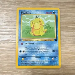 Pokemon Psyduck 65/82 & Dark Golduck 37/82 Team Rocket 1st Edition 2-Card Lot - Image 2