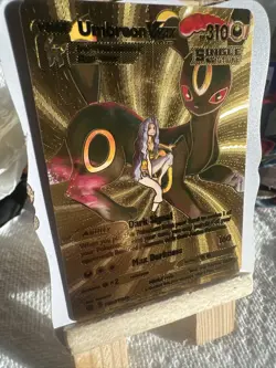 Pokemon Umbreon Vmax Alt Art Gold Foil Fan Art Hp310 NM - Image 3
