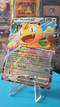 Meowth ex 062/088 - ME03: Perfect Order (ME03) Double Rare English Pokemon - Image 1