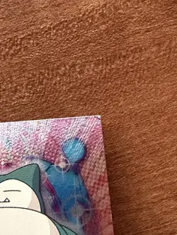 RAINBOW FOIL Snorlax #143 Topps Pokemon Series 3 RARE Card - Image 3