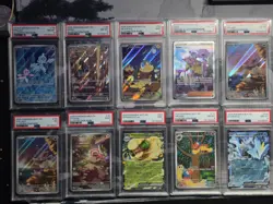 Lot of PSA Slabs Pokemon Cards - Image 1