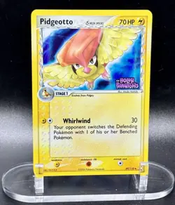 Pidgeotto δ Species 49/110 Stamped Pokemon EX Holon Phantoms Reverse Holo NM/LP - Image 2