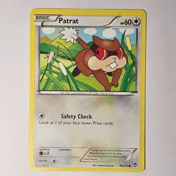 Patrat - 84/111 - XY Furious Fists Pokemon 2014 / NM - Image 1