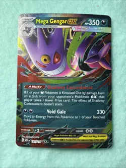 Mega Gengar ex 125/217 Double Rare Ascended Heroes Pokemon Near Mint - Image 1