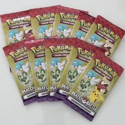 Pokemon McDonalds Anniversary Happy Meal Booster Pack Card 2022 x10 Bundle - Image 1
