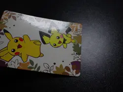 Pokemon Card Pronto Promo Prism Holo Shining Pikachu & Pichu #6418 EX/VG - Image 5