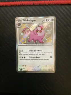 Oinkologne - 208/091 - 208/091 - SV: Paldean Fates - Shiny Rare - NM - Image 1