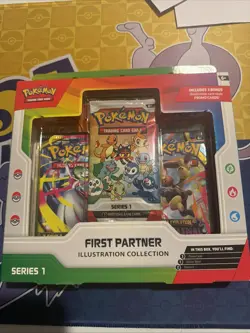 Pokemon TCG First Partner Illustration Collection Series 1 New Sealed - Image 1