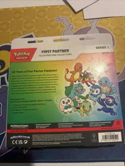 Pokemon TCG First Partner Illustration Collection Series 1 New Sealed - Image 2