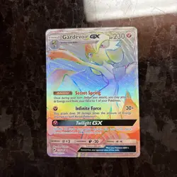 Pokemon Gardevoir GX 159/147 SM-Burning Shadows Rainbow Rare Full Art Holo HP230 - Image 1