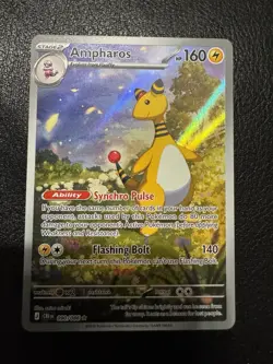 Pokemon Japanese Ampharos AR 090/086 Crimson Haze Near Mint PSA 10 - Image 1