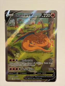 Pokemon TCG Charizard v SWSH260 Sword & Shield Promo NM - Image 1