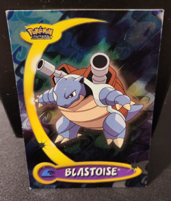 Blastoise #8 - Foil - Pokemon 2004 Topps Advanced Challenge - HP - Image 1