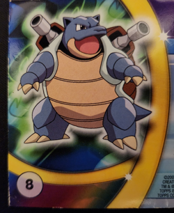 Blastoise #8 - Foil - Pokemon 2004 Topps Advanced Challenge - HP - Image 5