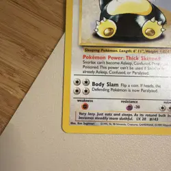 Snorlax 27/64, Jungle Set, Pokemon TCG, WOTC, Vintage 1999, Non Holo Rare, MP - Image 2