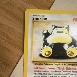 Snorlax 27/64, Jungle Set, Pokemon TCG, WOTC, Vintage 1999, Non Holo Rare, MP - Image 5