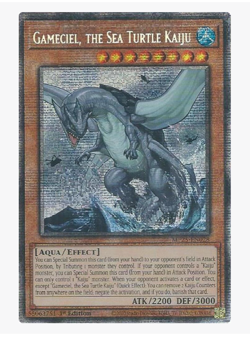 Gameciel, the Sea Turtle Kaiju - MP25-EN028 - Starlight Rare YuGiOh - Image 1