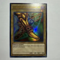 Yu-Gi-Oh! Left Leg of the Forbidden One YGLD-ENA19 1st Edition LP - Image 1