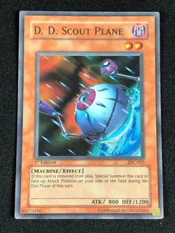 YUGIOH D.D. SCOUT PLANE IOC-012 1ST SUPER (LP) - Image 1