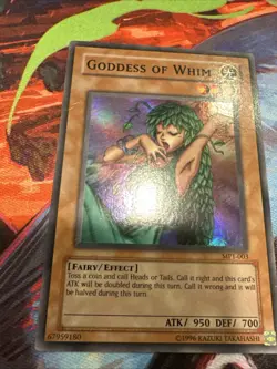 Yugioh! Goddess of Whim MP1-003 McDonald’s Promo Super LP - Image 2