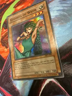 Yugioh! Goddess of Whim MP1-003 McDonald’s Promo Super LP - Image 3