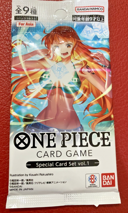 BANDAI ONE PIECE CARD GAME SPECIAL CARD SET VOL 1 SEALED 1 PACK FOR ASIA ONLY - Image 4