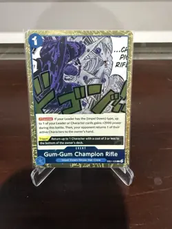 One Piece Card Game- Gum-Gum Champion Rifle Eb01-028 English - Image 1
