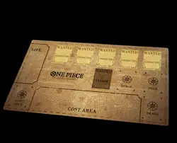 Retro Map One Piece Playmat With Zones TCG Card Game Double-Player Play Mat - Image 4