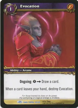 World Of Warcraft CCG Through the Dark Portal Pt1 Individual Trading Cards - Image 1