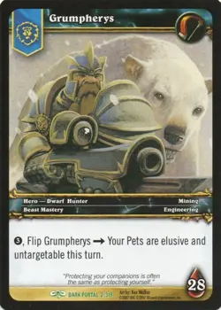 World Of Warcraft CCG Through the Dark Portal Pt1 Individual Trading Cards - Image 3