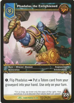 World Of Warcraft CCG Through the Dark Portal Pt1 Individual Trading Cards - Image 5