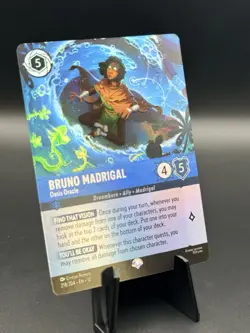Bruno Madrigal - Oasis Oracle - 218/204 - Epic Disney Lorcana Wilds Unknown - Image 3