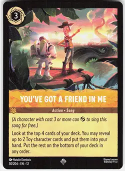 You've Got a Friend in Me 30/204 Wilds Unknown Disney Lorcana - Image 1