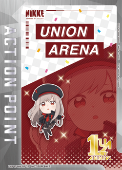 Rapi Promo Action Point Foil - UEPR /NIK-AP02 NM - Union Arena - Image 1