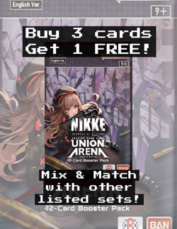 Union Arena: GODDESS OF VICTORY: NIKKE (UE14BT) CHOOSE YOUR CARD! ALL NM! - Image 1